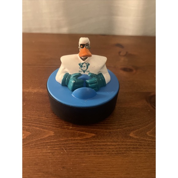 Disney Other - Disney Mighty Ducks Hockey Puck McDonalds Happy Meal Toys 90s